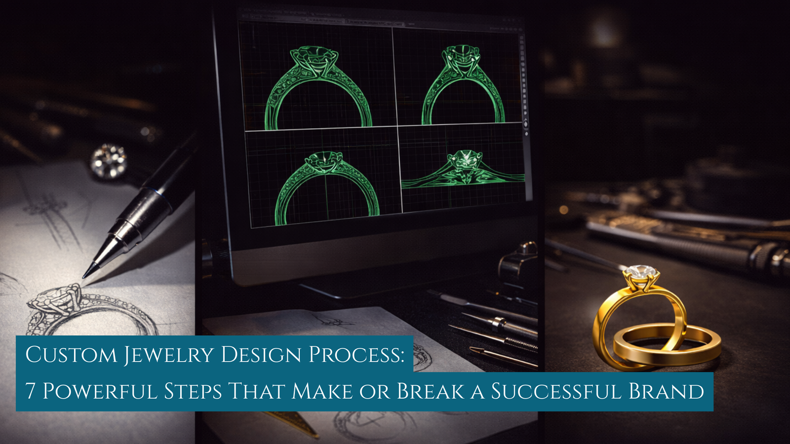 Custom Jewelry Design Process: 7 Powerful Steps That Make or Break a Successful Brand
