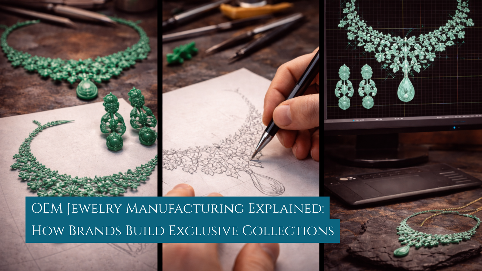OEM Jewelry Manufacturing Explained: How Brands Build Exclusive Collections