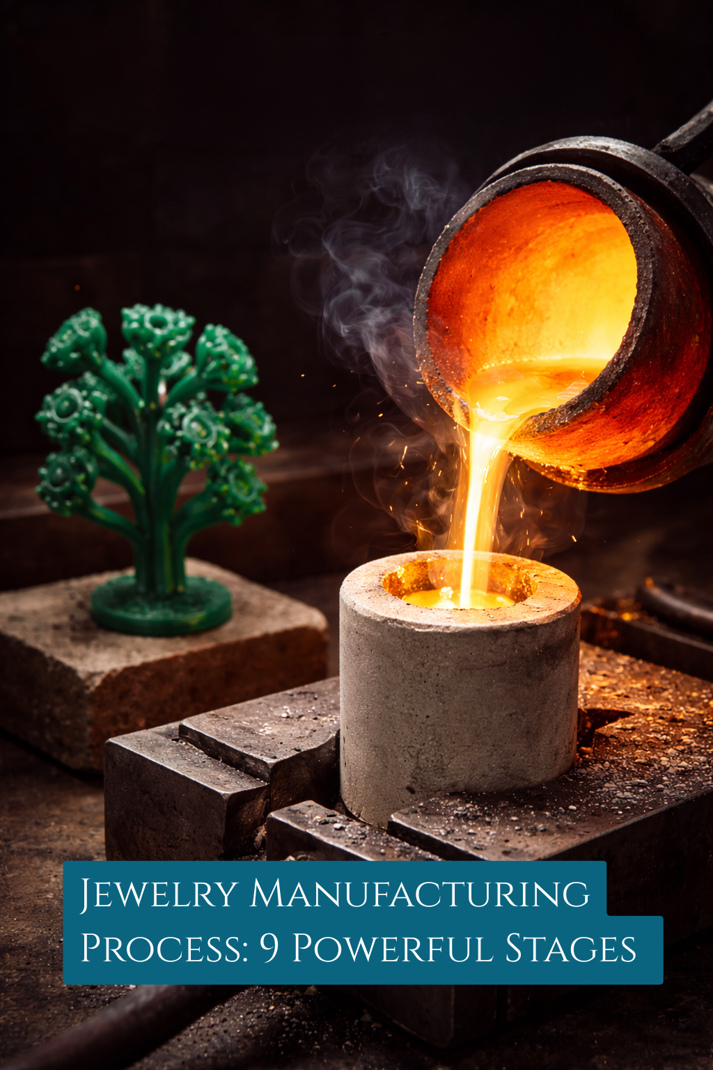 Jewelry Manufacturing Process 9 Powerful Stages